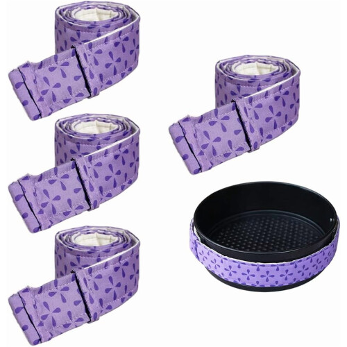 Bake Even Cake Strips4Pack – Justerbar Polyester
