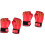 2Stk Rote Kinder Boxhandschuhe PU Flame Effizienter Handschutz 4