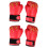2Stk Rote Kinder Boxhandschuhe PU Flame Effizienter Handschutz 5