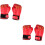 2Stk Rote Kinder Boxhandschuhe PU Flame Effizienter Handschutz 6