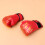 2Stk Rote Kinder Boxhandschuhe PU Flame Effizienter Handschutz 10