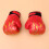 2Stk Rote Kinder Boxhandschuhe PU Flame Effizienter Handschutz 11