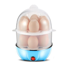 Clearance Egg Steamer under $10,Eggs Cooker Double Breakfast Machine Stainless Steel Multi Function Steamer