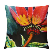 Housse de coussin réversible à thème artistique, coussin décoratif, taie d'oreiller décorative, pour intérieur et extérieur, canapé, salon,