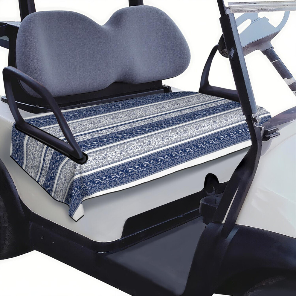 Classic Golf Cart Seat Protector 51" X 31", Traditional Style Microfiber Towel For Timeless Appearance 9357860849647