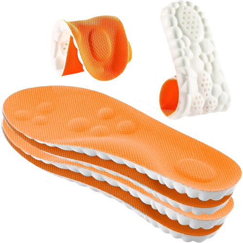 Solette Cloud per uomo e donna in memory foam 4D con supporto per l'arco plantare