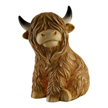 YOCBZ2026Svietiaca lampa Highland Bull – Roztomilé nočné svetlo s kravičkou do spálne, 10 cm, kompatibilné s napájaním z USB