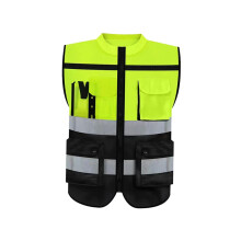 Reflective Vest Adults Breathable Comfortable High Visibility Vest Green XL