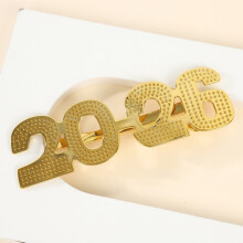 Occhiali di Capodanno 2026 - Accessori per feste - 1 pezzo - Occhiali colorati 2026 - Accessori per photo booth per decorazioni per feste di