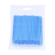 Palitos de algodão para limpeza de cílios postiços, 200 unidades