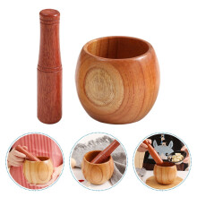 Masher Jujube Wood Garlic Pounder Chopper Kitchen Accessories