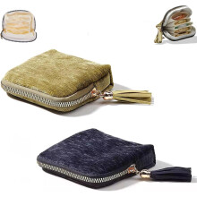 MOYEE Custodia da viaggio per gioielli – Sacchetto organizer in morbido velluto per bracciali, antigraffio e portatile (2 pezzi), compatibile con
