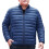 Μπουφάν Puffer Ανδρικό Plus Size Χειμερινό Μπουφάν με Κουκούλα Χωρίς Πούπουλα Φερμουάρ 1