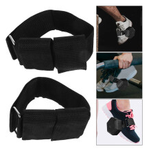 1 par de correas ajustables para mancuernas, ideales para ejercicios de tobillo y gimnasio.