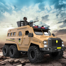 Großes sechsrädriges Offroad-Spielzeugauto – Gelb