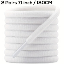 4 pares de cordones semicirculares para zapatos: duraderos y elegantes, compatibles con calzado deportivo, zapatillas para correr, deportivas y botas.