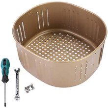 Cesta de repuesto antiadherente para freidora de aire (5,3 QT/5,8 QT)