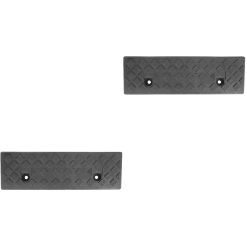 2Pièces Rampe Charge Plastique Noire Stable Pour Et Scooter 2