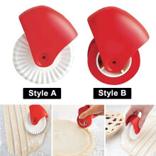 Cortador de masa para pizza con forma de rejilla - Rodillo para tartas - Herramienta de cocina para hornear