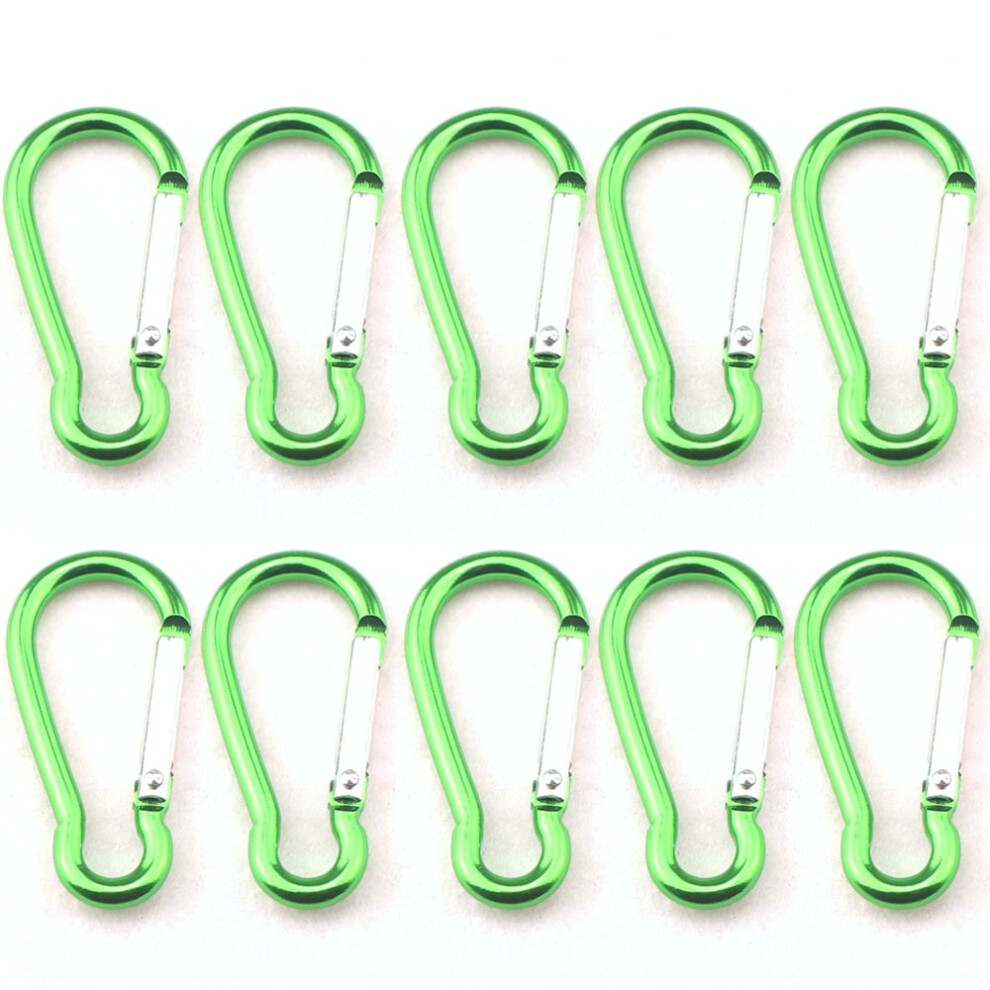 Aluminum Alloy Carabiner Clips, Portable Quick-Release Clips, 5Pcs Or 10Pcs Pack 9448196274859