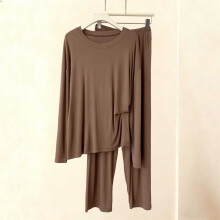 Damen-Thermo-Unterwäsche-Pyjama-Set, Langarm-Oberteil und Hose, Damen-Nachtwäsche