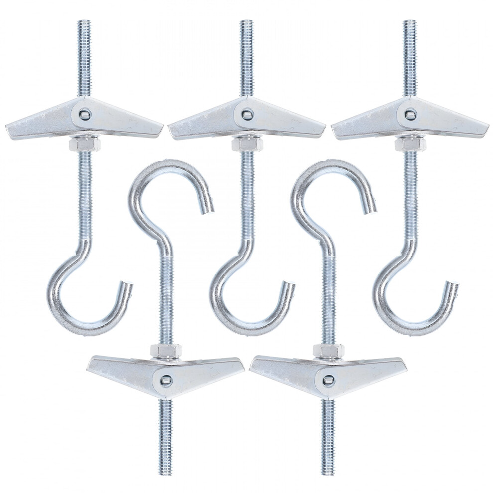 Toggle Bolts 5 Sets Toggle Anchor Wing Nut Toggle Bolt For Drywall For Hanging Heavy Item,3.54"X0.79"X0.2" 9175034727214