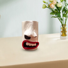 Boîte à mouchoirs en forme de nez rigolo, objet de décoration en résine, distributeur de mouchoirs original, décoration de table insolite pour