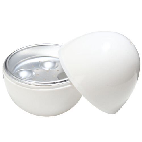 White Round Poaching Pan for Home Use, Whole Cooking, 1 Piece