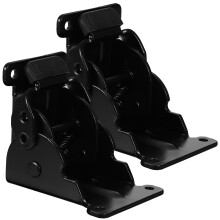 YEAHIBABY 2pcs Folding Brackets for Table Leg Rolled Iron Plate for Office Use