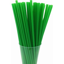 200 lila Trinkhalme aus Kunststoff, 26 cm (10,2 Zoll)