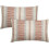 Burnt Orange Pillow Covers 12x20 in (2 pcs) 1