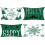 Fodere per cuscini natalizie, set da 4 pezzi (30x50 cm). 1