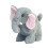Elefante de brinquedo que anda, com cabeça e cauda que se mexem. 1