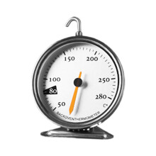 HEVIRGO Oven Thermometer Sturdy Construction Heat Resistant Metal Hanging Type Instantly Read Oven Grilling Thermometer for Home S