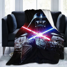Blaincéad Lomra Ultra-Bhog Dearadh Darth Vader 60x80 orlach