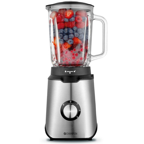 Champion Blender 1,5L 600W Glaskande BL310 Rustfri