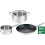 Tefal Cook-Eat-Set 4-teilig aus Edelstahl 1