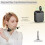 Wireless Flute Microphone for Instrument System 2.4G Cordless Professional Mic Receiver and Transmitter 50m Range 7