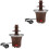 2Pièces Cascade Chauffante Acier Café Usage Familial 3