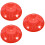 3Pièces Protections Plastique Rouge Détecteurs Anti- 7