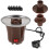 2Pièces Cascade Chauffante Acier Café Usage Familial 10