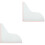 2Pièces Protection D'angle Vert Clair Pour Salle De Bain 5