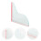 2Pièces Protection D'angle Vert Clair Pour Salle De Bain 11
