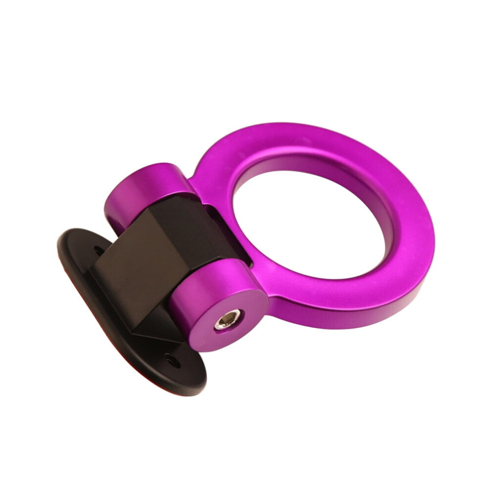 Universal Ring Track Racing Style Tow Hook Decoration For Any Car Suv Truck (Purple) Purple 9479868204867