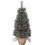 3ft Flocked Mini Christmas Tree with LED Lights 1