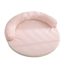 Dog Bed, Pet Cooling Mat with Pillow, Dog Blanket, Self Cooling Pad for Cat, Dog, Washable Pet Mat for Kennel, Crates, Sofa, Floor Blue S Pink S