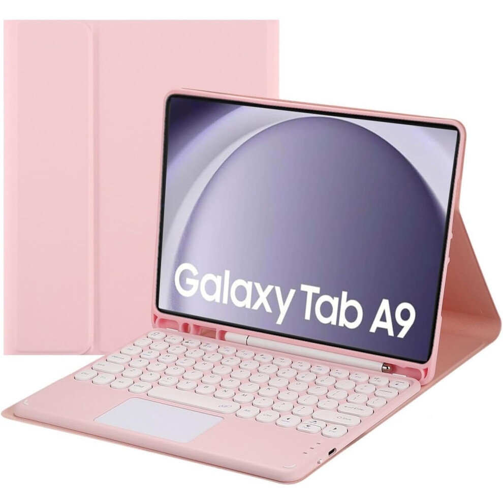 Touch Keyboard Case For Samsung Galaxy Tab A9 8.7" 2023 Light 9555307927471