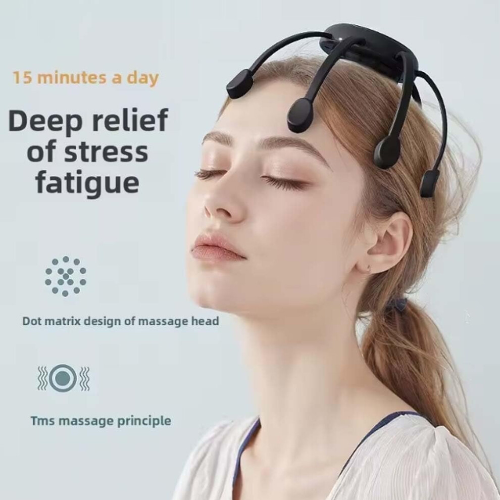 Octopus Head Massager with 5 Vibration Modes, Scalp Relaxation & Hair Stimulation Tool â Portable, Lightweight, Compatible with All Head Sizes