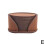 Round Felt Coasters Bulk Set with Holder AU. 1