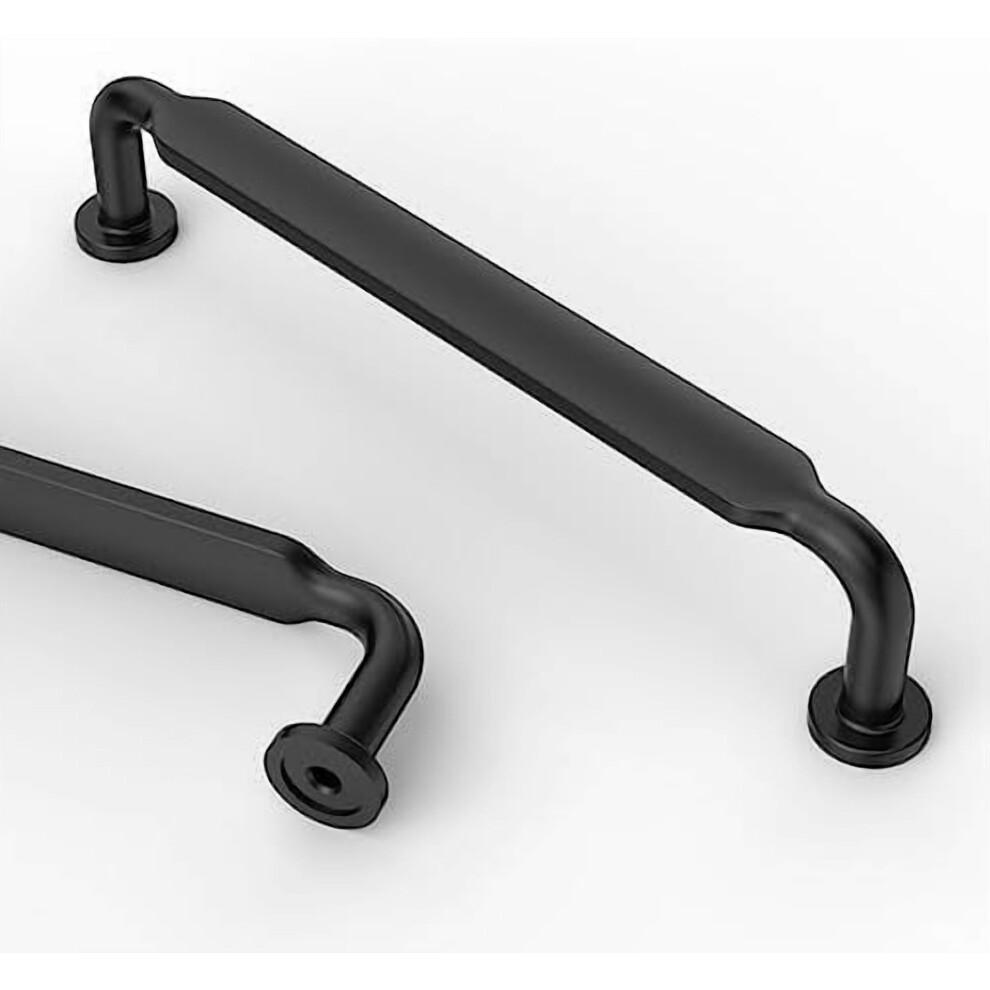 10 Pack 5 Inch(128Mm) Matte Black Kitchen Cabinet Handles, Cabinet Pulls Kitchen Cabinet Hardware For Cupboard Drawer Pulls 9357860855679